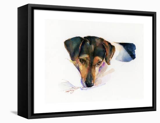 Scout Portrait, 2015-John Keeling-Framed Stretched Canvas