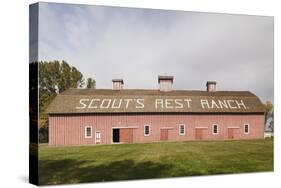 Scout's Rest Ranch, North Platte, Nebraska, USA-Walter Bibikow-Stretched Canvas