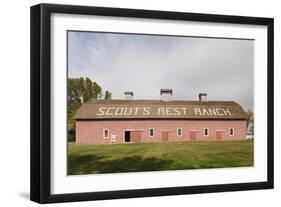 Scout's Rest Ranch, North Platte, Nebraska, USA-Walter Bibikow-Framed Photographic Print