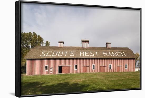 Scout's Rest Ranch, North Platte, Nebraska, USA-Walter Bibikow-Framed Photographic Print