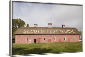 Scout's Rest Ranch, North Platte, Nebraska, USA-Walter Bibikow-Framed Photographic Print