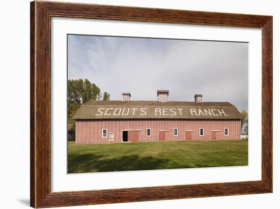 Scout's Rest Ranch, North Platte, Nebraska, USA-Walter Bibikow-Framed Photographic Print