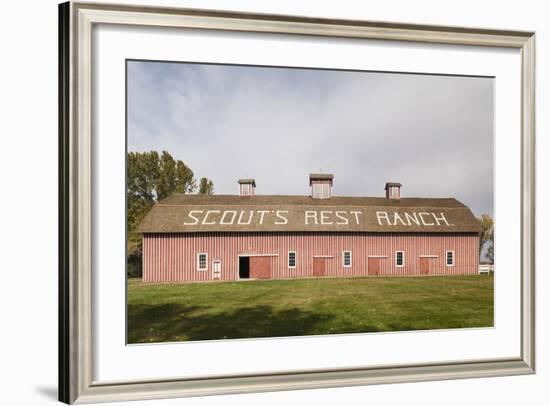 Scout's Rest Ranch, North Platte, Nebraska, USA-Walter Bibikow-Framed Photographic Print