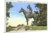 Scout Statue, Kansas City, Missouri-null-Mounted Art Print