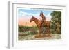 Scout Statue, Kansas City, Missouri-null-Framed Art Print