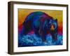 Scouting Fish Black Bear-Marion Rose-Framed Giclee Print