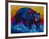 Scouting Fish Black Bear-Marion Rose-Framed Giclee Print