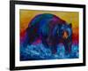 Scouting Fish Black Bear-Marion Rose-Framed Giclee Print