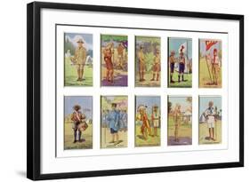 Scouts from around the World, 1923-English School-Framed Giclee Print