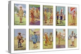 Scouts from around the World, 1923-English School-Stretched Canvas