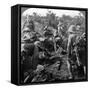 Scouts Making their Way Through the Forests of East Africa, World War I, 1914-1918-null-Framed Stretched Canvas