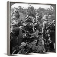 Scouts Making their Way Through the Forests of East Africa, World War I, 1914-1918-null-Framed Photographic Print