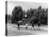 Scouts Playing Football-null-Stretched Canvas