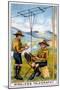 Scouts, Telegraphy 20C-null-Mounted Art Print