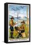 Scouts, Telegraphy 20C-null-Framed Stretched Canvas