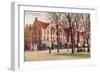 Scoville Block, Oak Park, Illinois-null-Framed Art Print