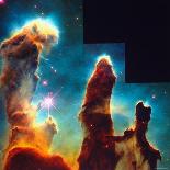 Hubble Space Telescope View of Dense Clumps and Tendrils of Interstellar Hydrogen-Scowen-Laminated Photographic Print