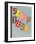 Scrap Book Cover-null-Framed Art Print