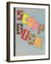 Scrap Book Cover-null-Framed Art Print