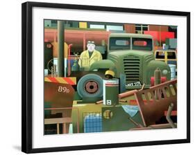 Scrap Merchant, 1983-Reg Cartwright-Framed Giclee Print