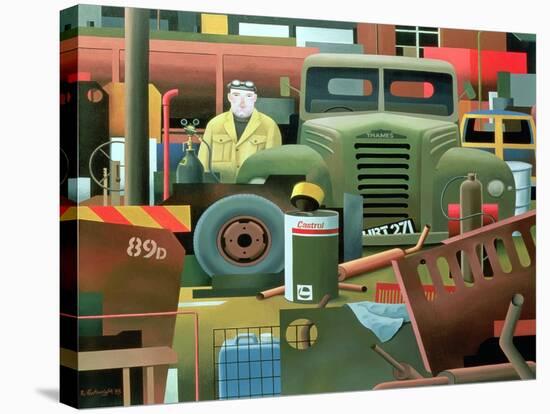 Scrap Merchant, 1983-Reg Cartwright-Stretched Canvas