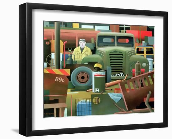 Scrap Merchant, 1983-Reg Cartwright-Framed Giclee Print