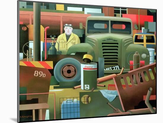 Scrap Merchant, 1983-Reg Cartwright-Mounted Giclee Print