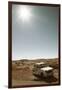 Scrap vehicle in Coober Pedy, outback Australia-Rasmus Kaessmann-Framed Photographic Print