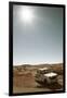 Scrap vehicle in Coober Pedy, outback Australia-Rasmus Kaessmann-Framed Photographic Print