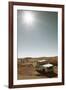 Scrap vehicle in Coober Pedy, outback Australia-Rasmus Kaessmann-Framed Photographic Print