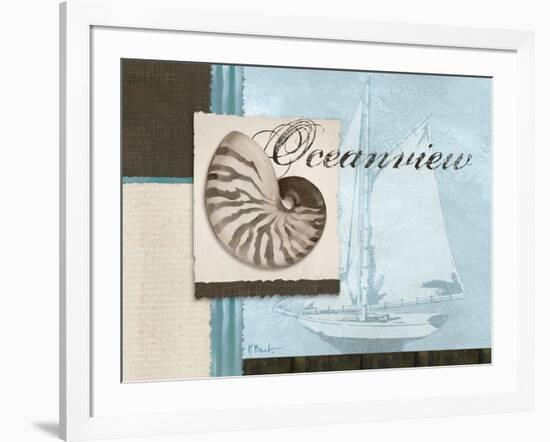 Scrapbook Shell I-Paul Brent-Framed Art Print