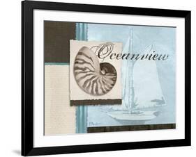 Scrapbook Shell I-Paul Brent-Framed Art Print