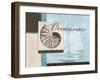 Scrapbook Shell I-Paul Brent-Framed Art Print