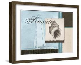 Scrapbook Shell II-Paul Brent-Framed Art Print