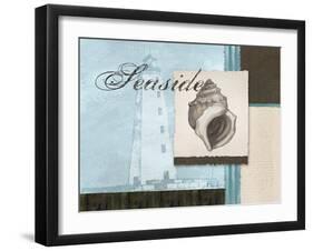 Scrapbook Shell II-Paul Brent-Framed Art Print