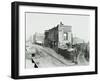 Scrapyard by Cat and Mutton Bridge, Shoreditch, London, January 1903-null-Framed Photographic Print