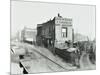 Scrapyard by Cat and Mutton Bridge, Shoreditch, London, January 1903-null-Mounted Photographic Print