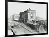 Scrapyard by Cat and Mutton Bridge, Shoreditch, London, January 1903-null-Framed Photographic Print