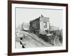 Scrapyard by Cat and Mutton Bridge, Shoreditch, London, January 1903-null-Framed Photographic Print