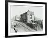 Scrapyard by Cat and Mutton Bridge, Shoreditch, London, January 1903-null-Framed Photographic Print