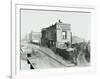 Scrapyard by Cat and Mutton Bridge, Shoreditch, London, January 1903-null-Framed Photographic Print