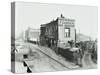 Scrapyard by Cat and Mutton Bridge, Shoreditch, London, January 1903-null-Stretched Canvas