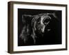 Scratchboard Critic-Julie Chapman-Framed Art Print