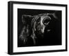 Scratchboard Critic-Julie Chapman-Framed Art Print