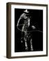 Scratchboard Rodeo VIII-Julie Chapman-Framed Art Print