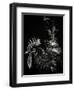 Scratchboard Tyrant-Julie Chapman-Framed Art Print