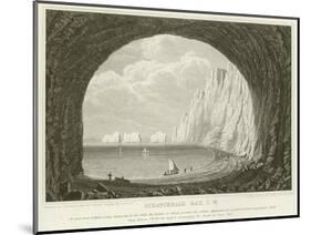 Scratchell's Bay, Isle of Wight-null-Mounted Giclee Print