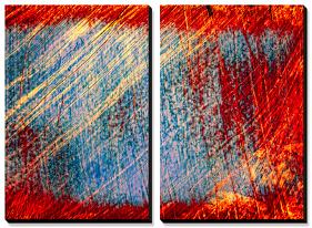 Scratches-Ursula Abresch-Stretched Canvas