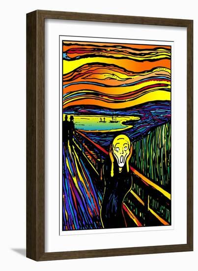 Scream 2-Howie Green-Framed Giclee Print