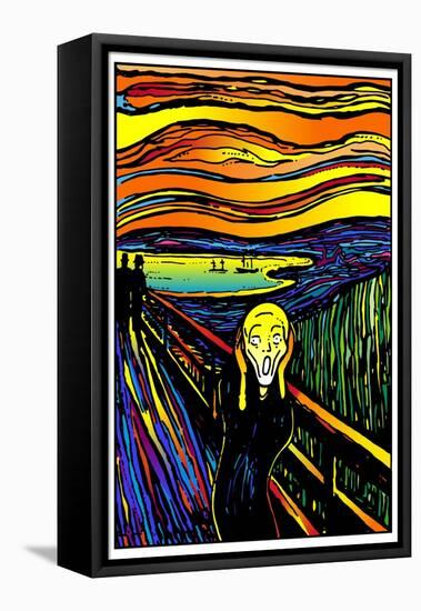 Scream 2-Howie Green-Framed Stretched Canvas